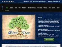 Tablet Screenshot of olivetreemessianic.org